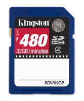 Kingston 32GB SDHC Video (SDV/32GB)